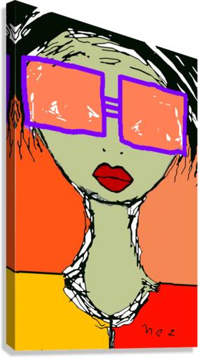Nu Expressionism Canvas Print
