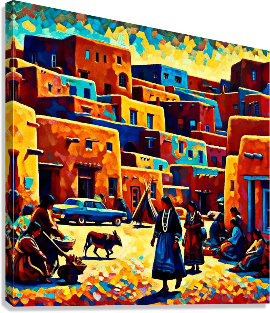 Nu Expressionism Canvas Print