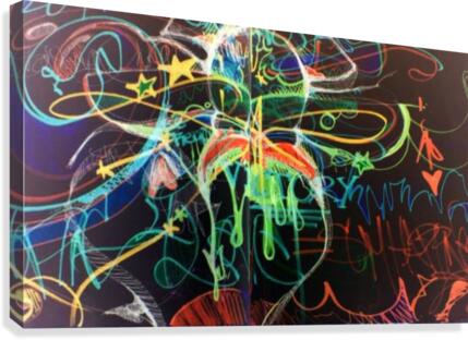 art2bugInvert Canvas Print