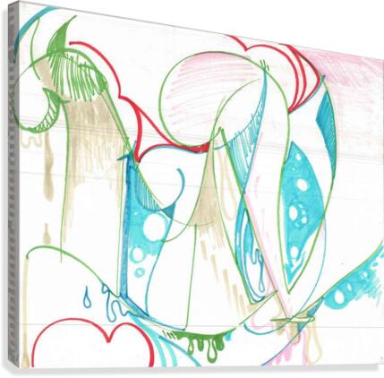 Luv 3 Canvas Print