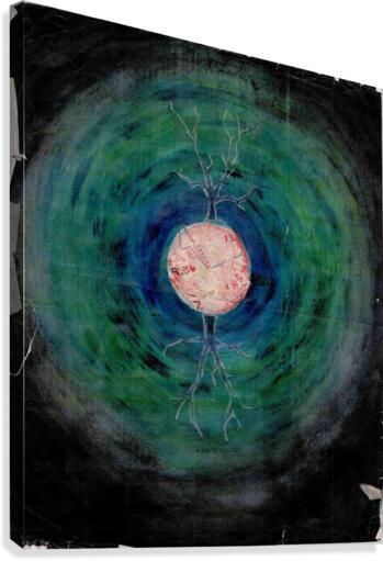 Planet and Time Canvas Print