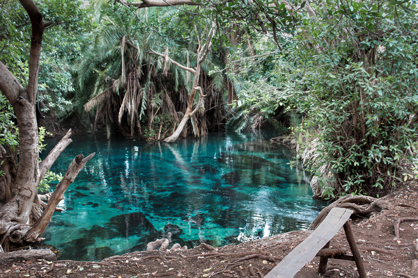 Tanzania Hot Spring by Jonathan Copenhaver