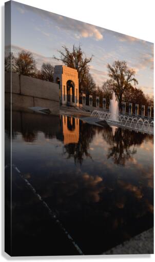 WW2 Memorial Canvas Print