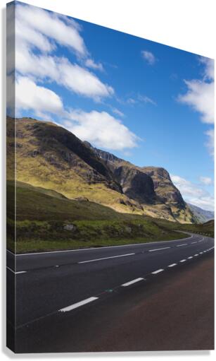 Glencoe Mountains Canvas Print
