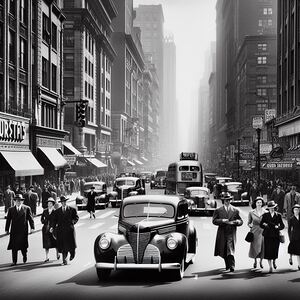 Classic Street Scene