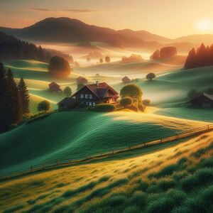 Countryside Sunrise