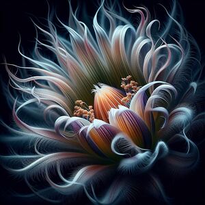 Detailed Floral Bloom