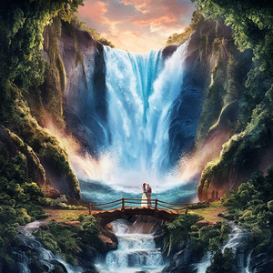 Serene Lake at Twilight