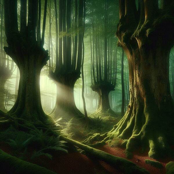 Enchanted Forest Print
