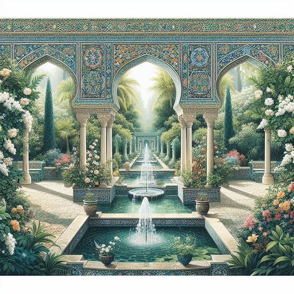 Garden of Paradise Print