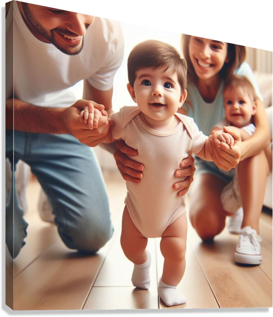 First Steps Canvas Print