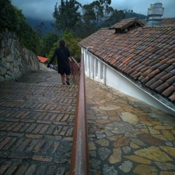 Brick Stairway – Colonial Steps in Monserrate Bogota