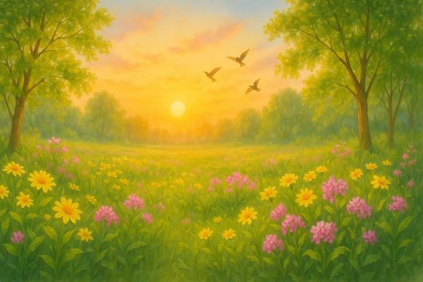 Spring Awakens Print