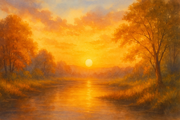 Dawn Radiance by Digital Treasure