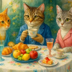 A Captivating Scene Full of Life  