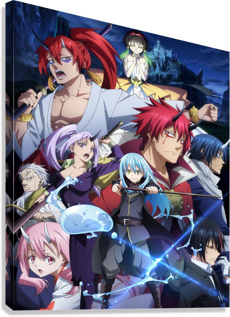 Tensei Shitara Slime Datta Ken Canvas Print