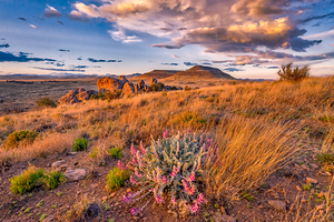 Sunset at City of Rocks