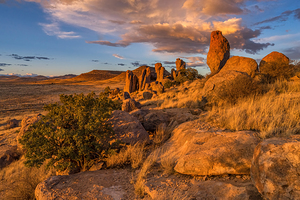 Last Light at City of Rocks