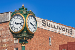 Town Clock Lincoln Nebraska