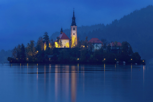 Blue Hour at Assumption of Maria Church