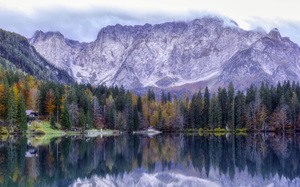 Morning at Laghi di Fusine