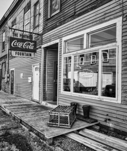 The Porthole Portland Maine B W