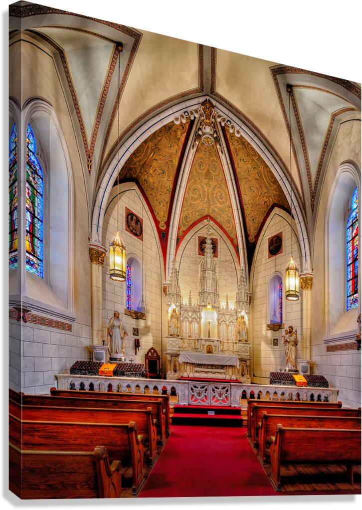 Loretto Chapel Canvas Print