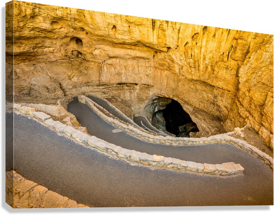 Path to Carlsbad Cavern Canvas Print