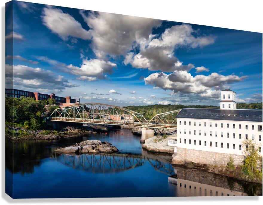 Bowdoin Mill Canvas Print