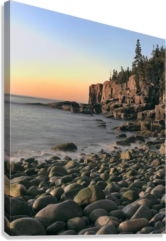 Otter Cliffs Canvas Print