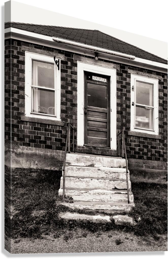 An American Home Canvas Print