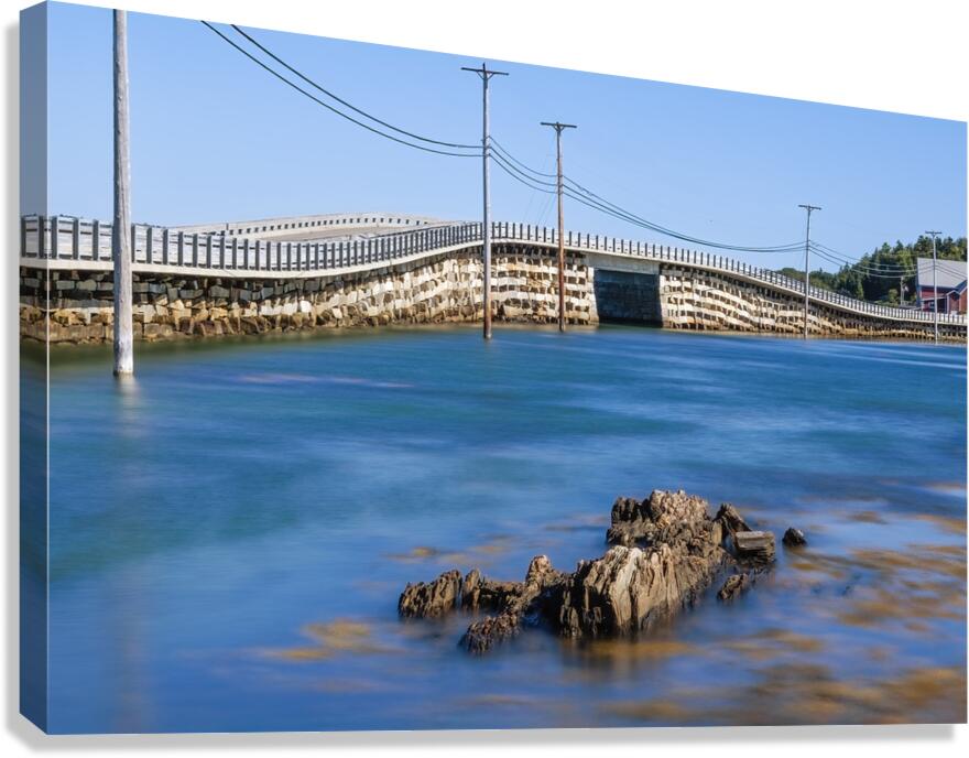 Cribstone Bridge Canvas Print