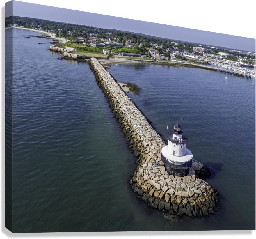 Spring Point Ledge Lighthouse 2 Canvas Print