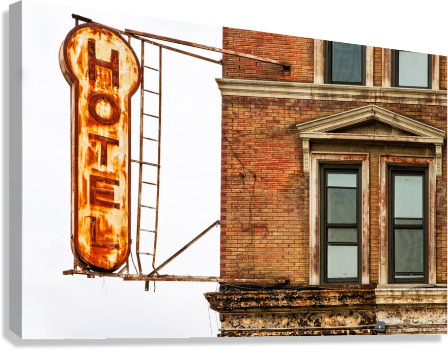 Hotel Canvas Print