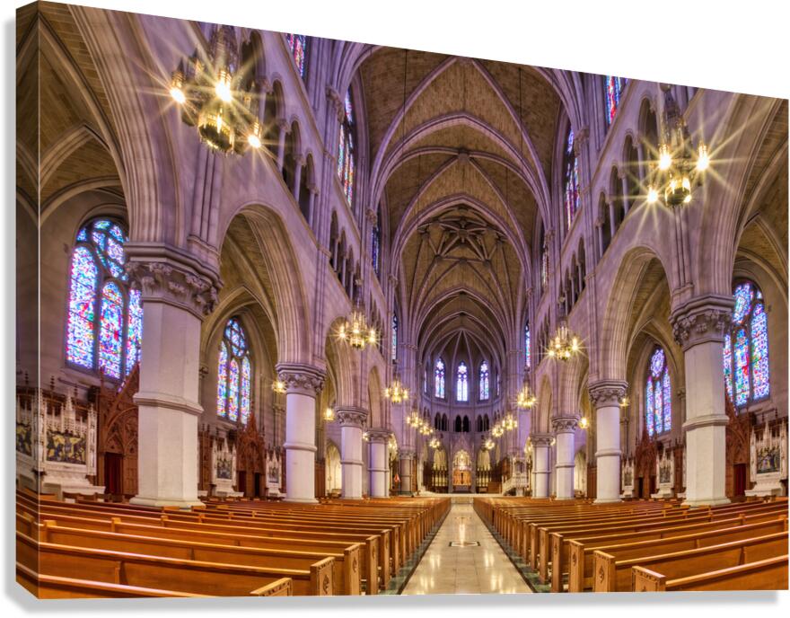 Cathedral Basilica of the Sacred Heart 1 Canvas Print