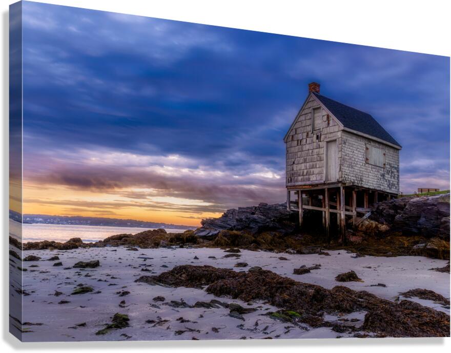 Willard Beach Shack Canvas Print