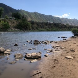 Mountains Watching... River flowing