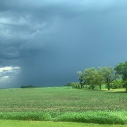 Storm rolling in 