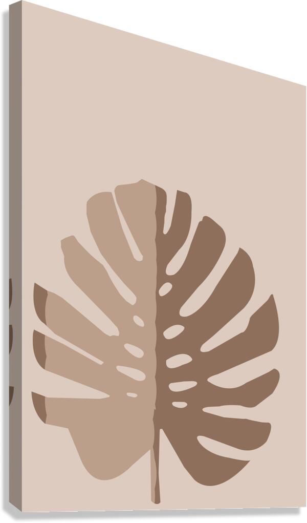 The lone leaf Canvas Print