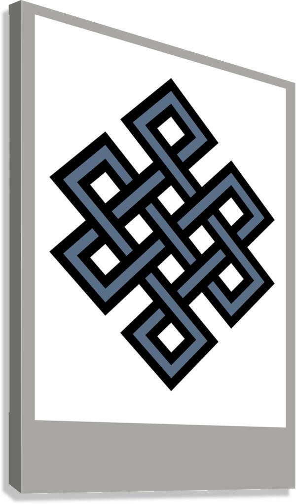 endless knot Canvas Print