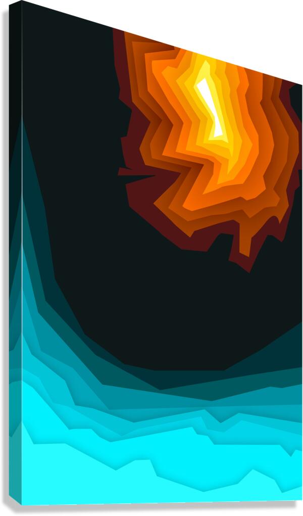 hope in between Canvas Print
