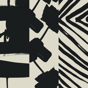 Black & White Abstract Collage No. 09