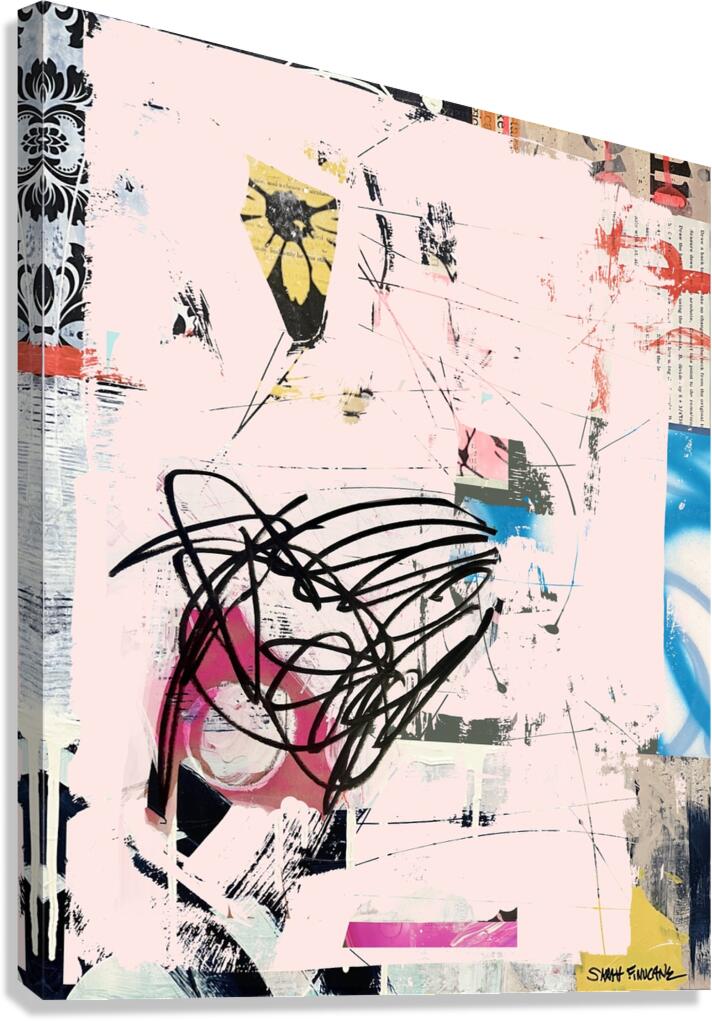 Crisscross Canvas Print