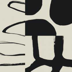 Black & White Abstract Collage No. 16