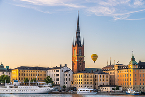  Riddarholmen Stockholm late summer evening