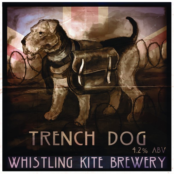 Whistling Kite Brewery: Trench Dog Print