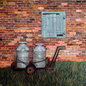 A018 - Milk Tank By the Wall