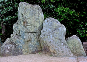 Stone Art for display in Japan