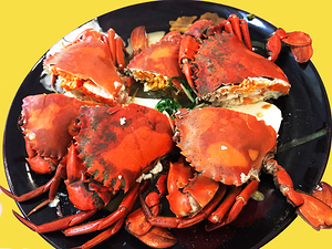 Taiwan-FD - Dish of Steamed Crab 1