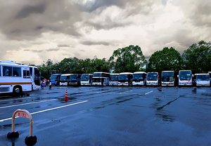 Japan-TA - Parking Area for Tourist Bus